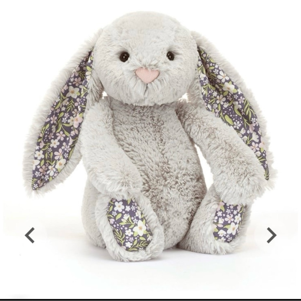 NWT JELLYCAT Blossom Silver Bunny 'Bloom'